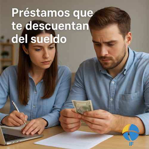 Préstamos que te descuentan del sueldo